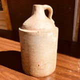 Vintage Pottery Whiskey Jug