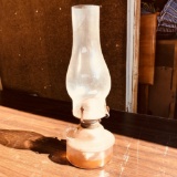 Glass Vintage Oil Lamp