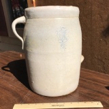 Vintage Pottery Crock w/Handle