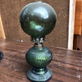 Vintage Glass Oil Lamp