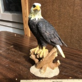 Molded Resin Eagle Figurine