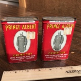 Pair of Prince Albert Tobacco Tins