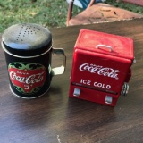 Coca Cola Toothpick Holder and Shaker