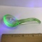 Vaseline Glass Mayonnaise Spoon