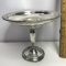 Sterling Silver Compote with Weighted Base