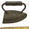 Antique Heavy Cast Iron Sheffield Sad Iron