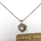 Sterling Silver Heart Locket with 18