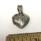 Sterling Silver Etched Locket