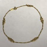 Beautiful 14k Gold Anklet