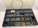 Lot of Misc Jewelry in Case