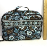 Very Bradley Quilted Java Blue Small Laptop/Ipad Lunch Bag