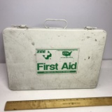 Zee First Aid Kit with Metal Case - Full of Supplies