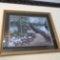 Large Framed & Matted Landscape Print