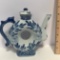 Blue and White Porcelain Teapot