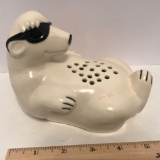 Ceramic Polar Bear Shaker