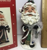 Holiday Novelties Santa Claus Figurine in Box