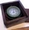 Vintage Compass in Wooden Dove Tailed Box