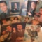 Great Lot of 1950's Cardboaard Prints for Sunday News N.Y. of Famous Celebrities
