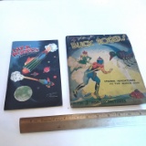 Vintage Buck Rogers Pop-Up Book & 1994 Buck Rogers Paperback
