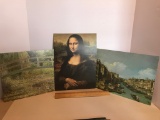 Lot of 3 Prints Prints of Famous Paintings