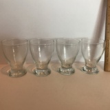 Set of 4 Juice Glasses
