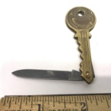 Unique Vintage Key Pocket Knife by Solinger