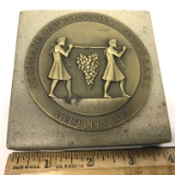 Grand Opening Bronze Portuguese Winery Medallion