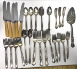 Large Lot of Vintage Flatware