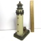 Wooden Lighthouse Figurine
