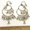 Sterling Silver Freshwater Pearl Dangling Earrings