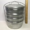 Vintage Aluminum Regal Ware Stackable Picnic Camping Pots