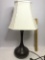 Brown Metal Table Lamp