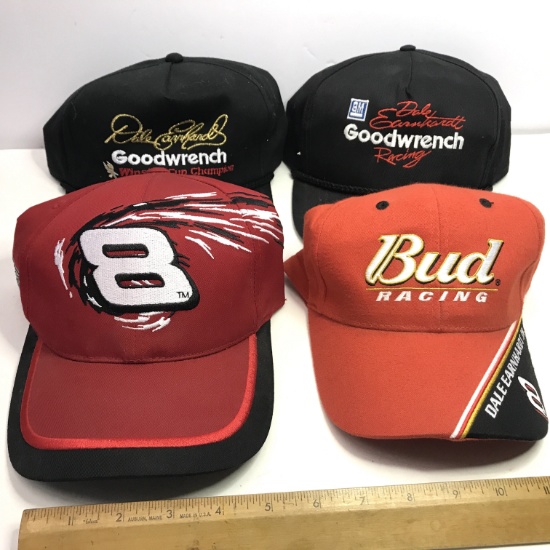 Lot of Dale Earnhardt & Dale Earnhardt Jr. Racing Hats