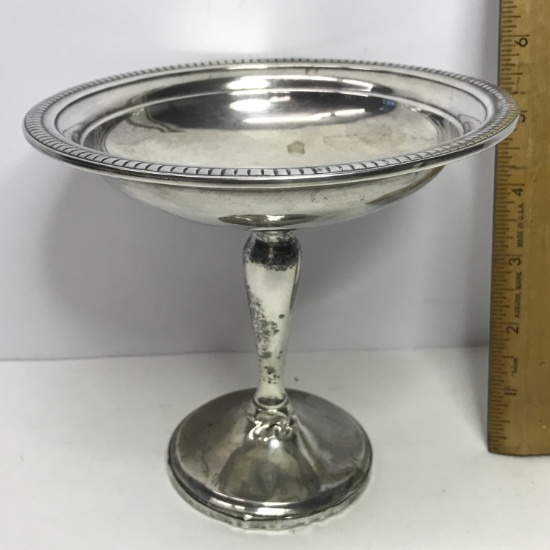 Weighted Sterling Silver Compote