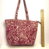 Vera Bradley Quilted Large Purse