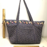 Pretty Floral Vera Bradley Tote Bag Made in USA