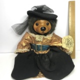 1989 Robert Raikes Collectors Pirates of the Pacific Wooden Face & Feet Bear