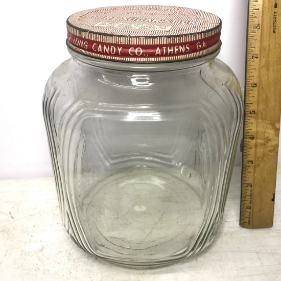 Vintage Sugar Stick Lidded Jar