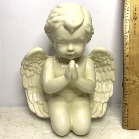 Ceramic Praying Angel Figurine