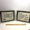 Pair of Vintage Needlepoint Pictures 