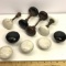 Lot of Vintage Porcelain Door Knobs