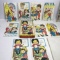 Awesome Box of 1960's Kiddie Birthday Cards with Original Box, 9 Cards & Envelopes