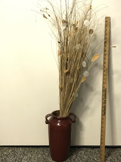 Artificial Arrangement in Pottery Vase