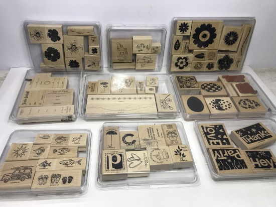 Awesome Lot of Rubber Stamps by "Stampin Up"