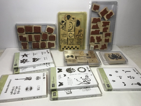 Awesome Lot of Rubber Stamps by "Stampin Up"