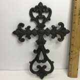 Cast Iron Cross Wall Hanging