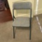 Costco Folding Metal Chair w/Upholstered Seat