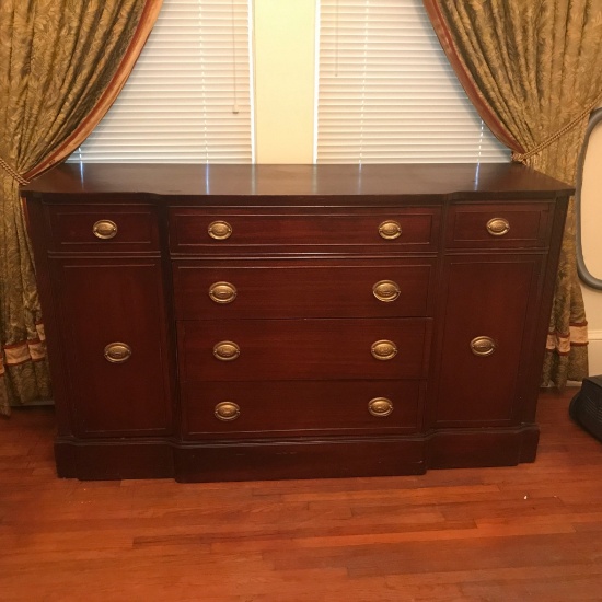 Vintage Mahogany Federal Style Buffet