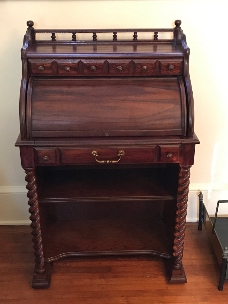 National Mt Airy Cylinder Roll Top Barley Twist Oak Ladies