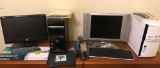 Computers, Keyboards, Monitors, & Mouse